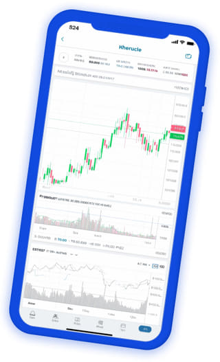 Live portefølje-dashboard i Sten Fondholm krypto-handelsapp